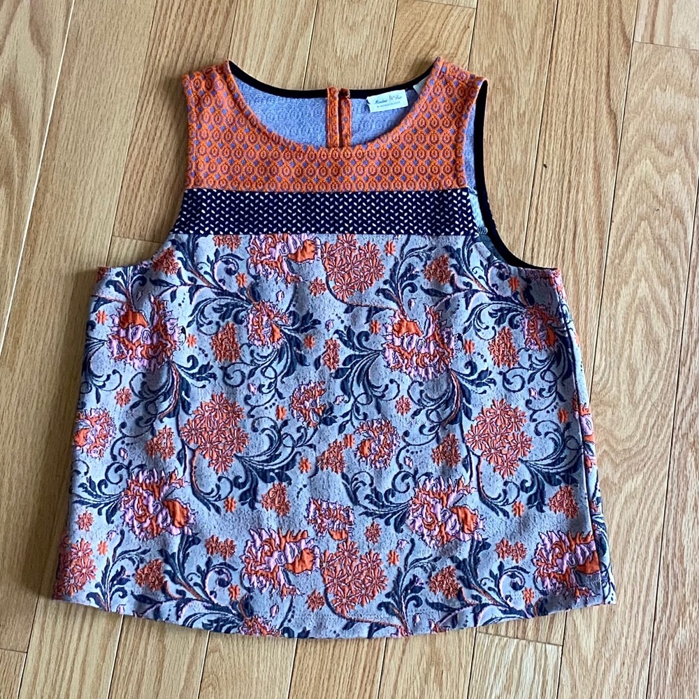 Meadow Rue by Anthropologie printed tank top